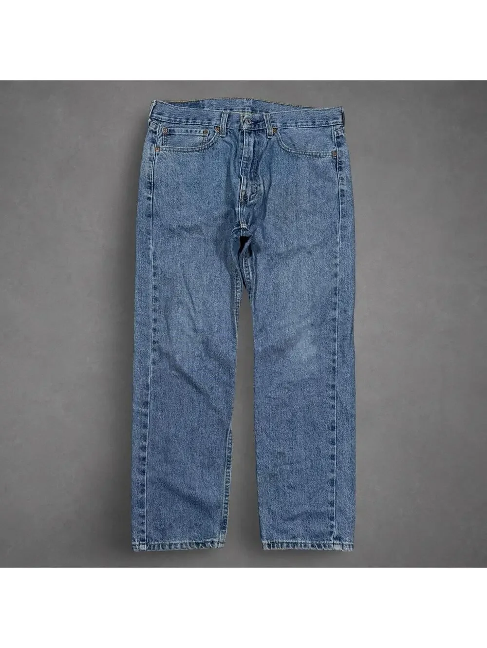 Vintage Levi’s 505 Regular Fit Light Wash Jeans W34 L29